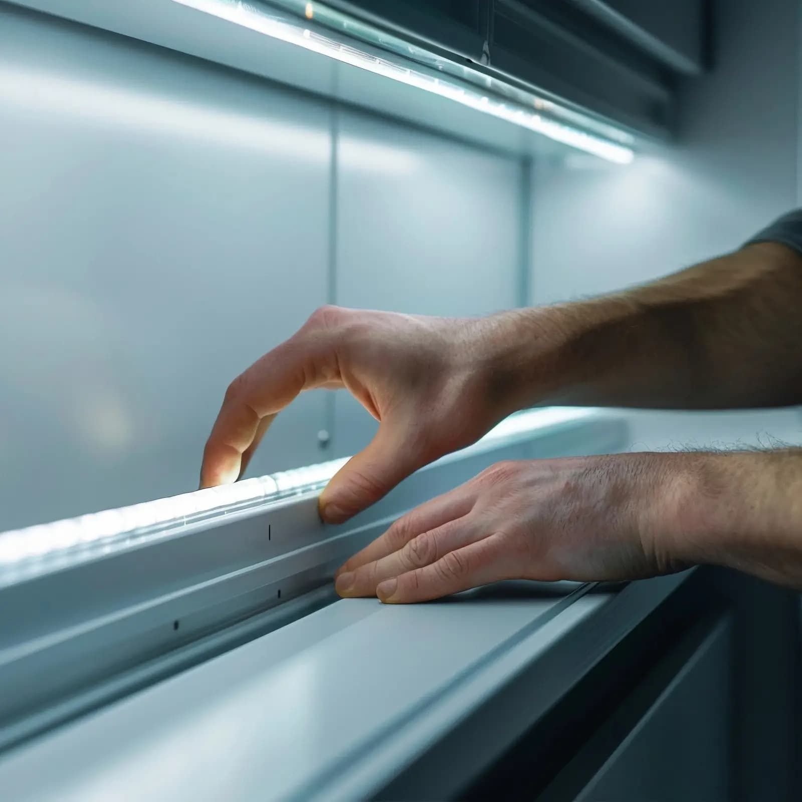 Монтаж на профили за LED ленти