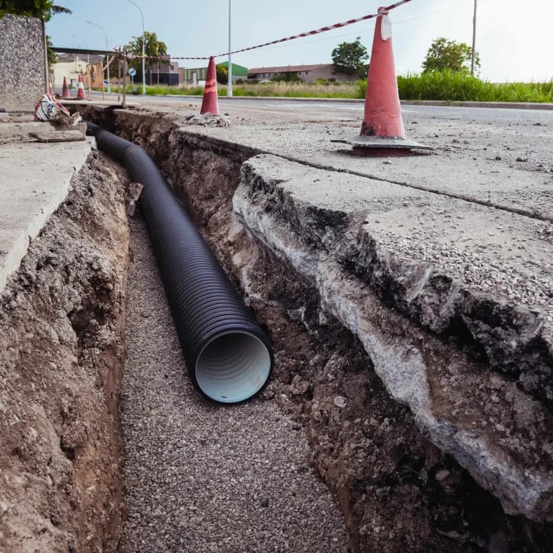 Полагане на захранващ водопровод ф32 /без изкоп/